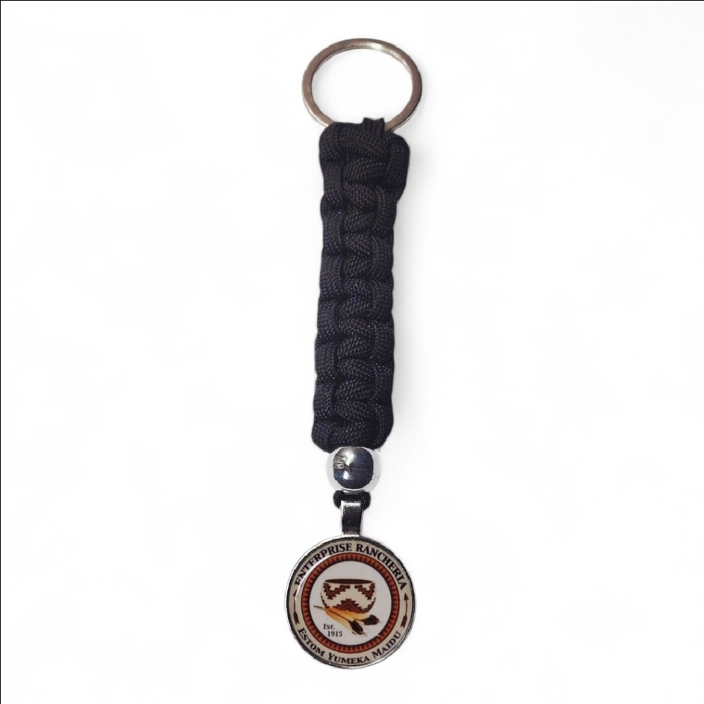 Enterprise Rancheria of Maidu Indians of CA Flag Keychain Backpack Accessory
